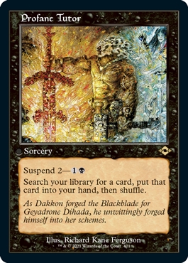 Profane Tutor Modern Horizons II - Retro Frame